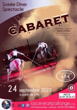 affiche A3 2022 cabaret