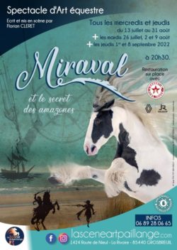 affiche A3 MIRAVAL 2022