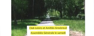 ASSEMBLÉE GENERALE CLUB AMITIÉ