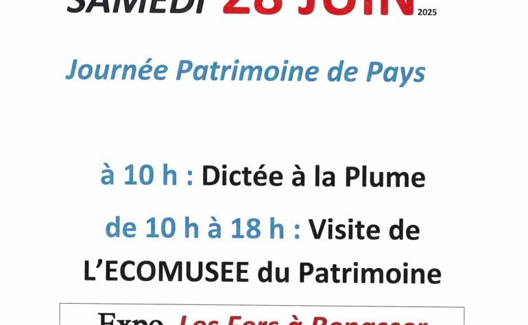 journée du Patrimoine