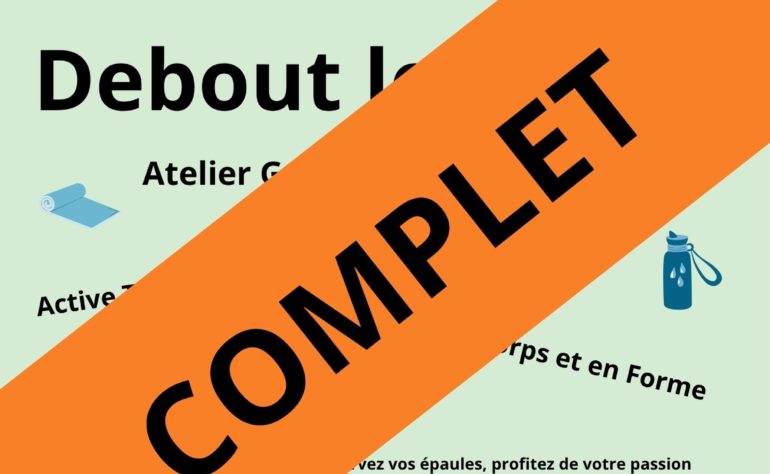 ATELIER DEBOUT LE CORPS