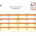 Menu octobre