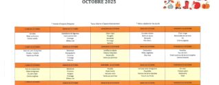 menu octobre