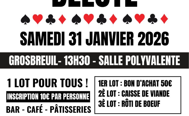 CONCOURS DE BELOTE